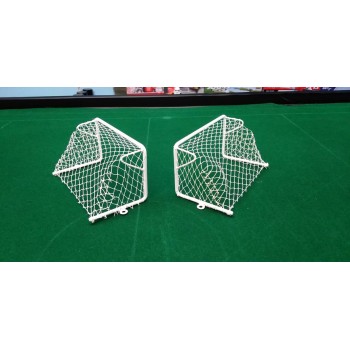 Subbuteo Andrew Table Soccer goals V-80 EDITION with white nets